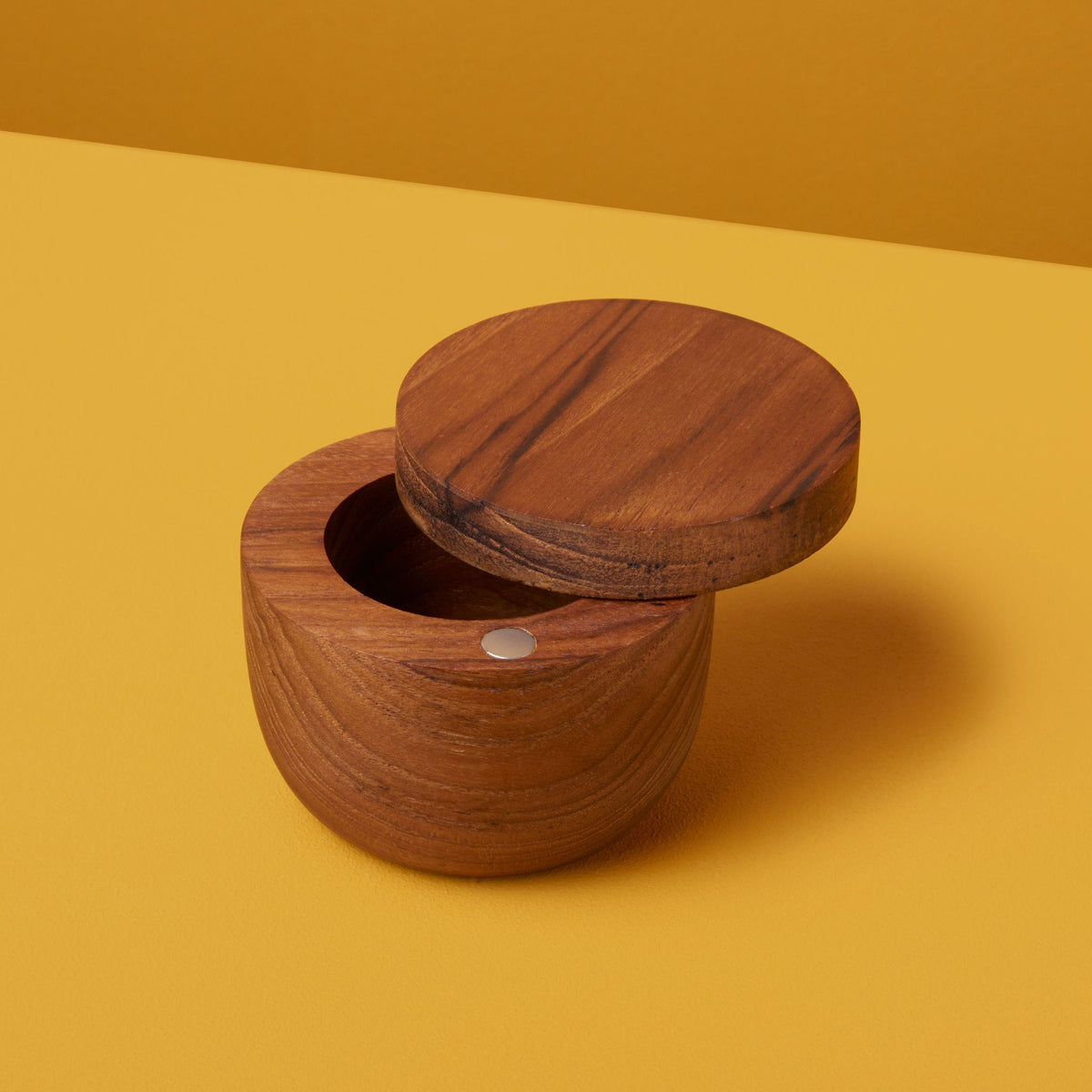 Teak Mini Salt Cellar