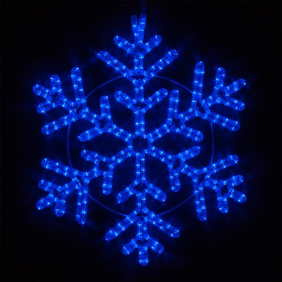 24" LED 42 Point Snowflake