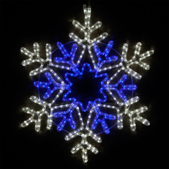 28" LED 48 Point Star Snowflake