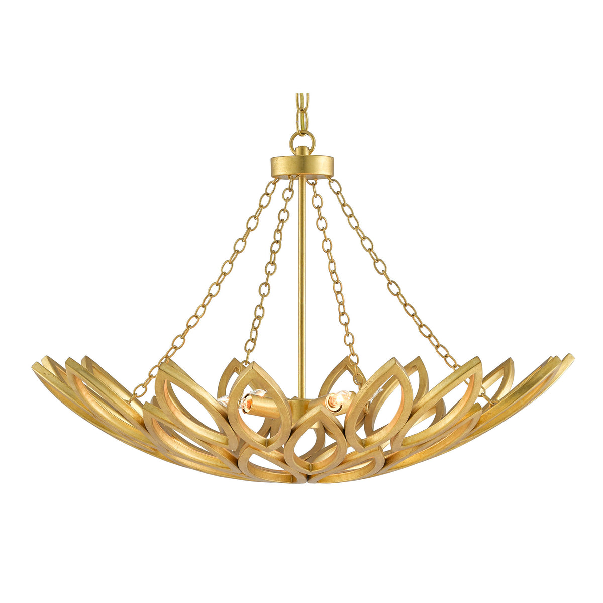 Allemande Gold Chandelier