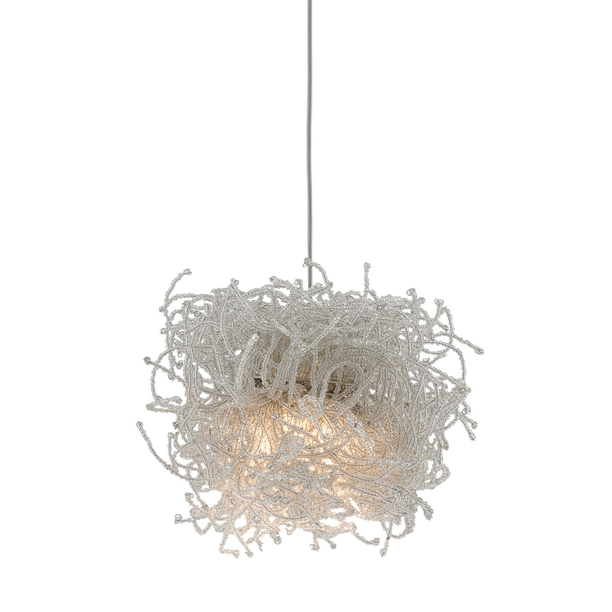 Birds Nest 1-Light Multi-Drop Pendant