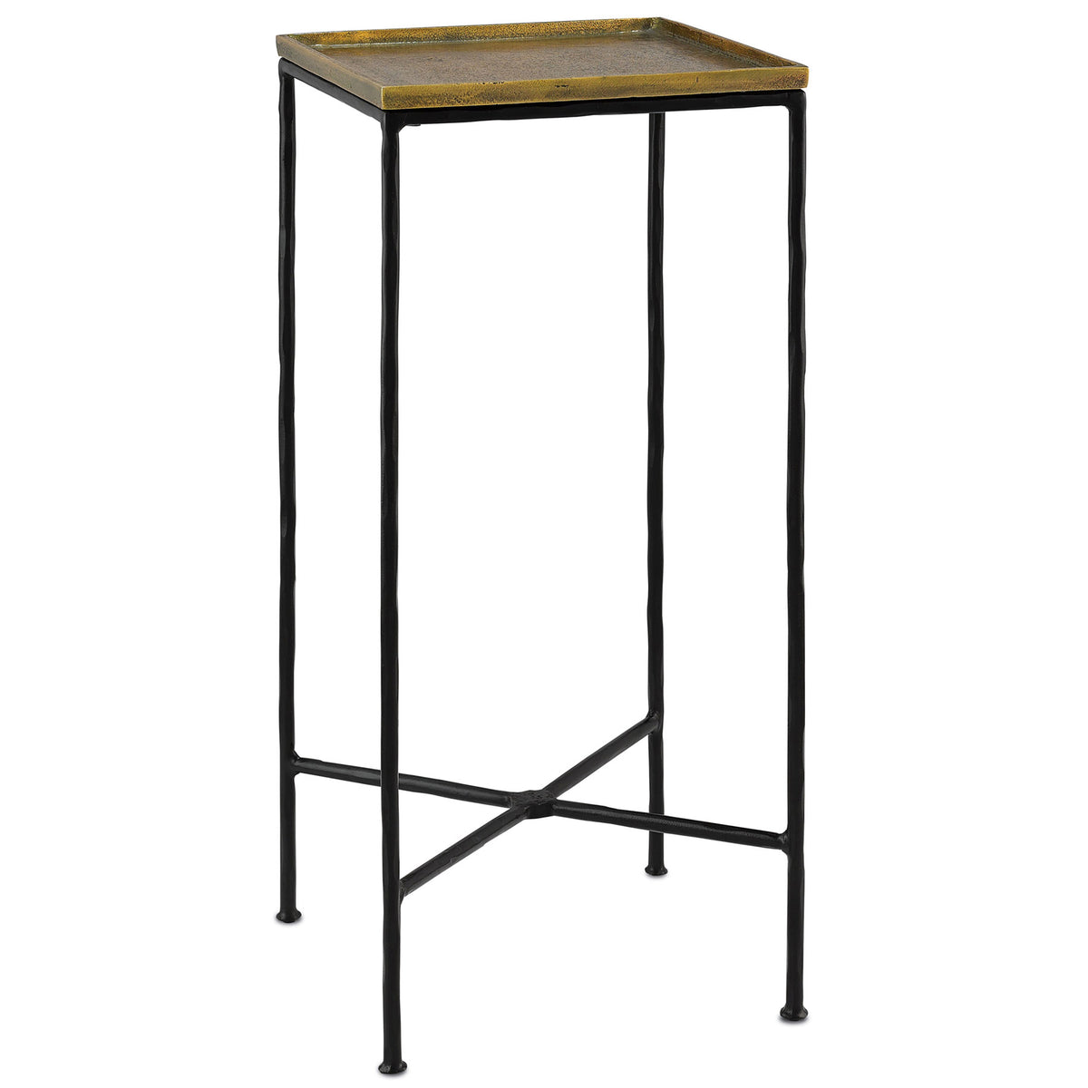 Boyles Brass Drinks Table
