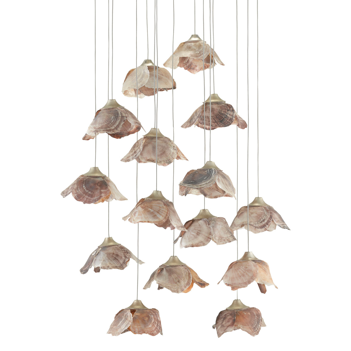 Catrice Round 15-Light Multi-Drop Pendant