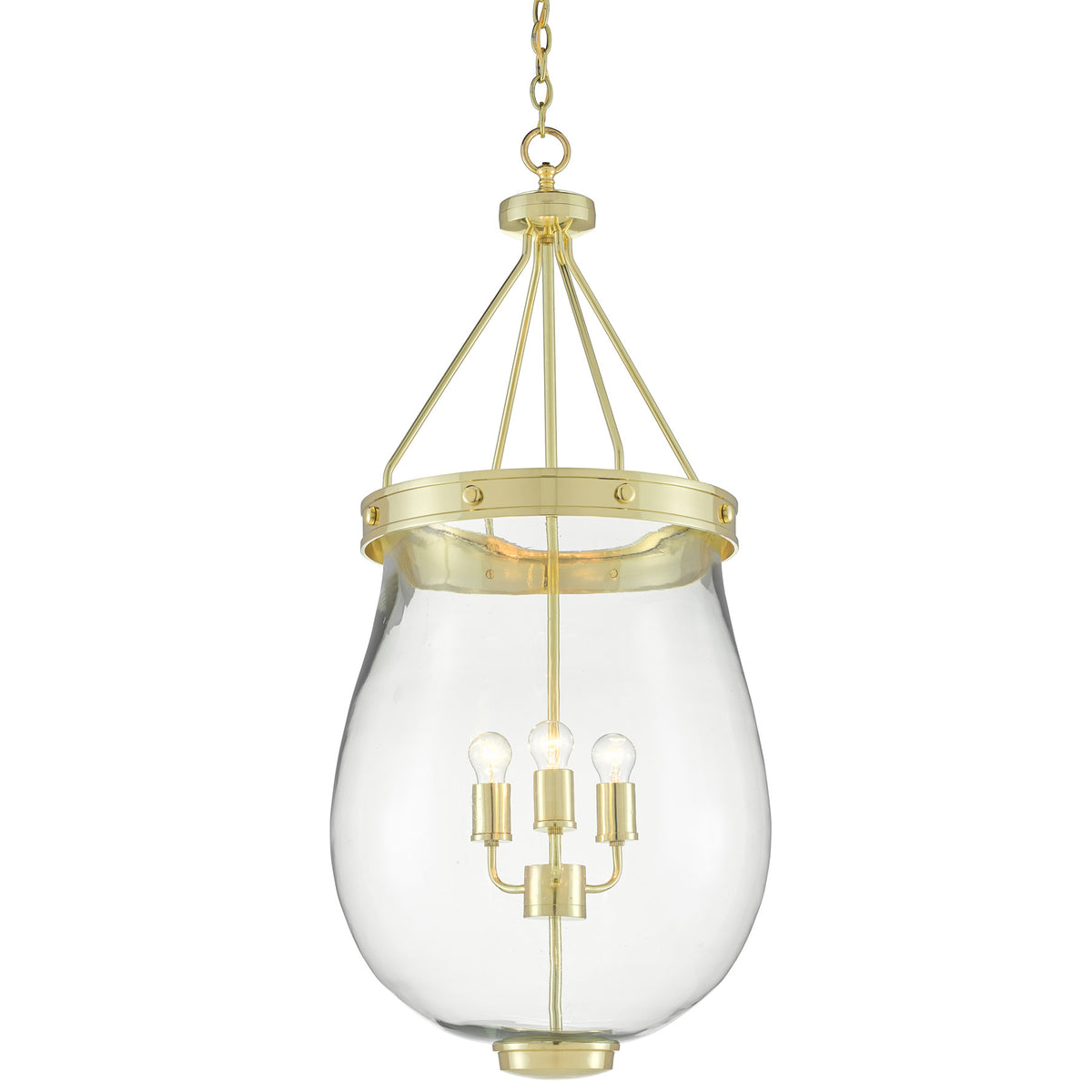 Darius Brass Lantern