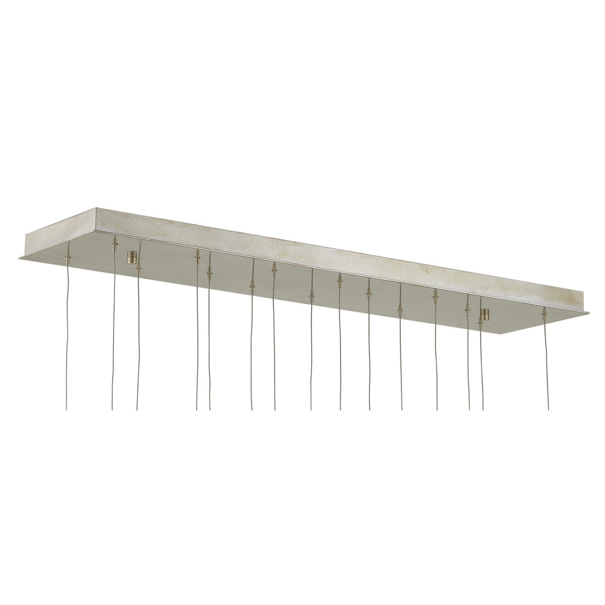 Dove Rectangular 15-Light Multi-Drop Pendant