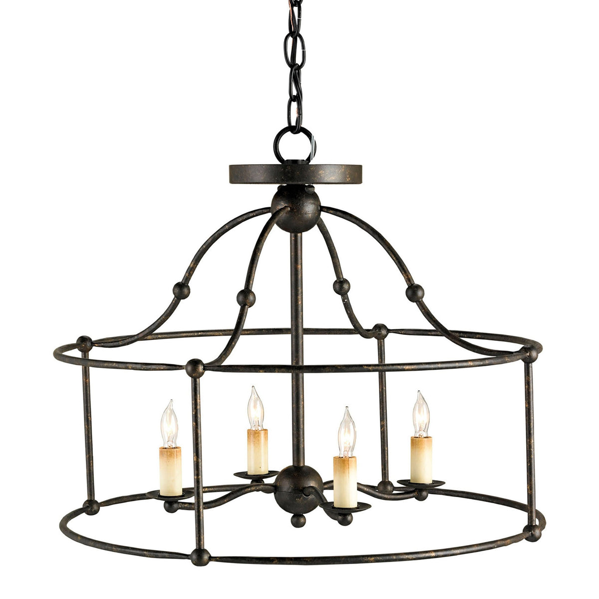 Fitzjames Black Small Lantern
