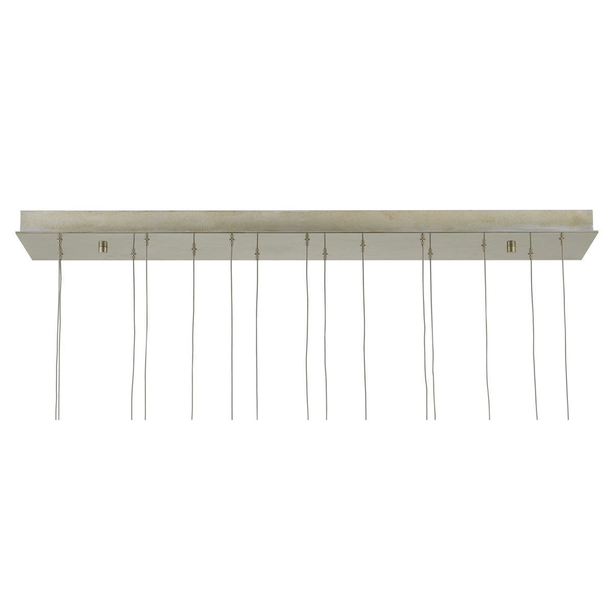 Giro Rectangular 15-Light Multi-Drop Pendant