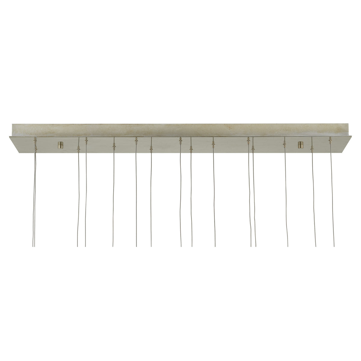 Glace Rectangular 15-Light Multi-Drop Pendant