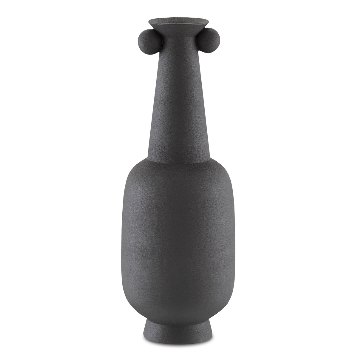 Happy 40 Stem Black Vase