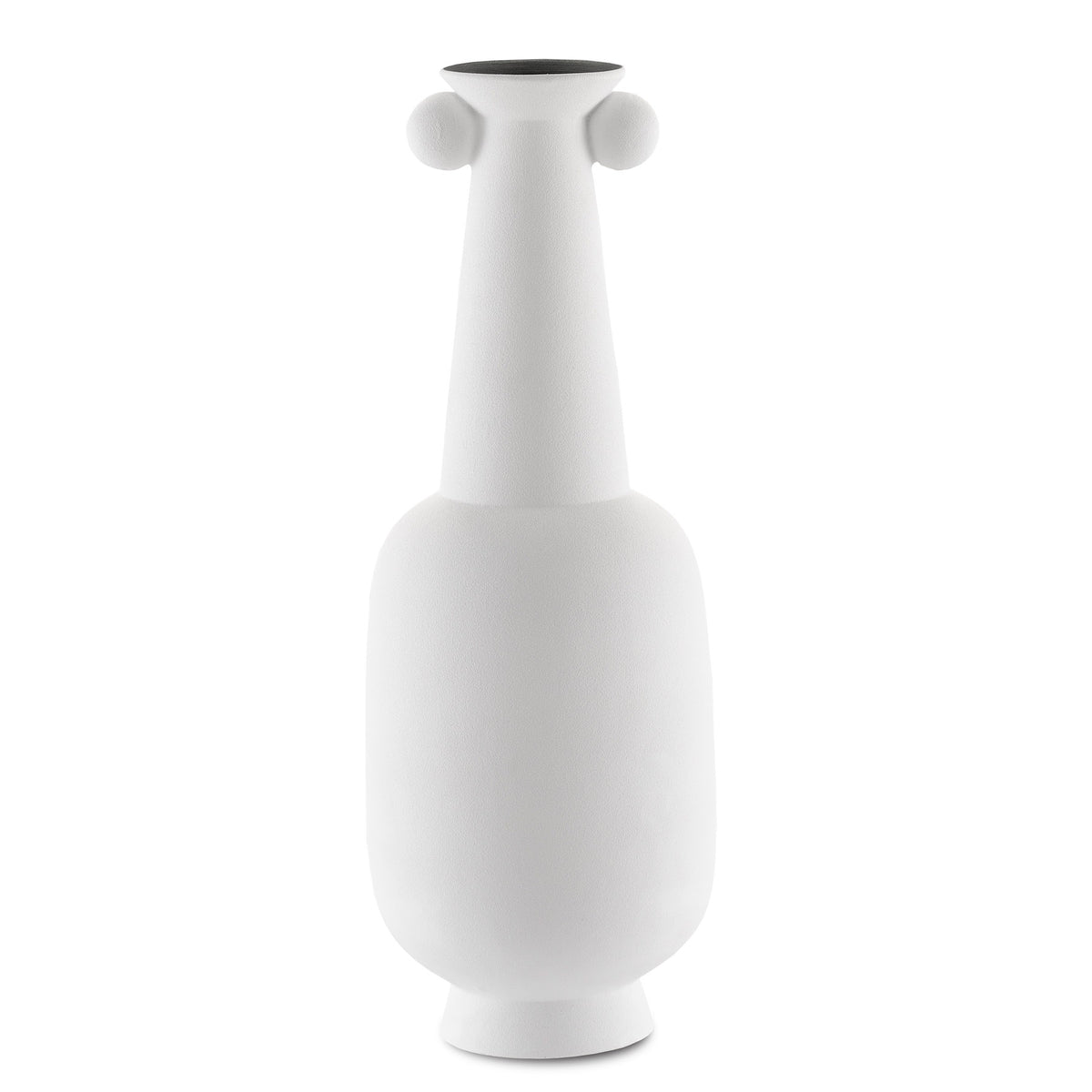 Happy 40 Stem White Vase