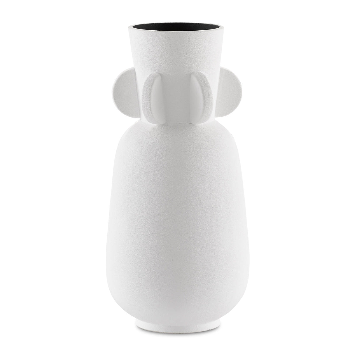 Happy 40 Wings White Vase