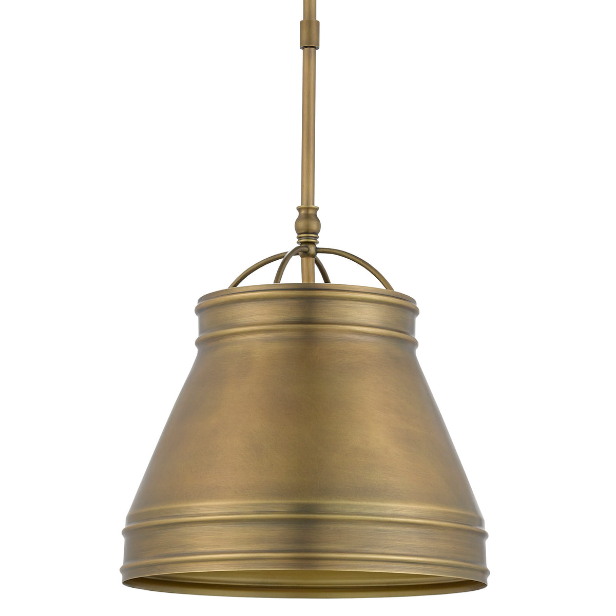 Lumley Brass Pendant