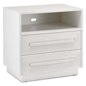 Morombe White Nightstand