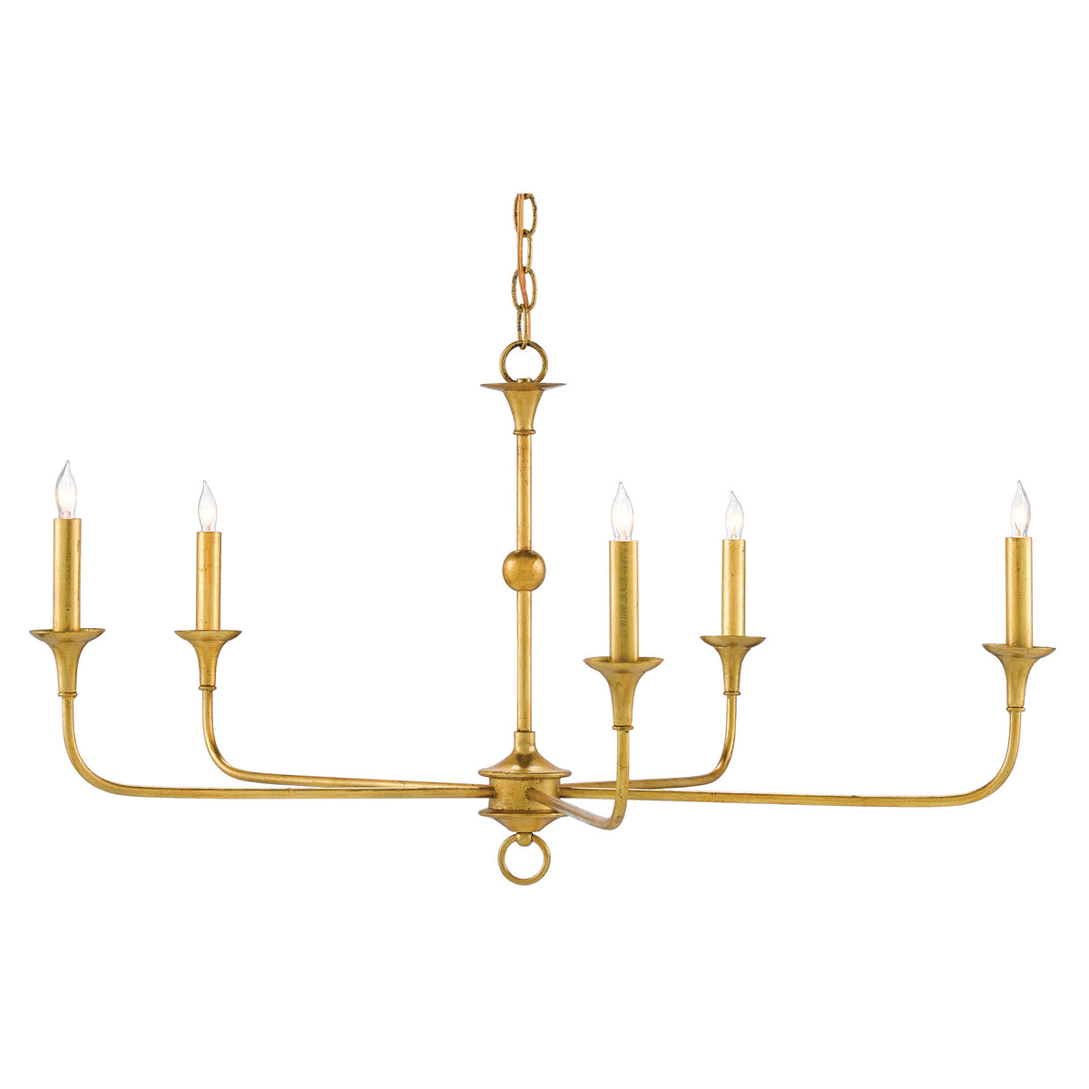 Nottaway Gold Small Chandelier