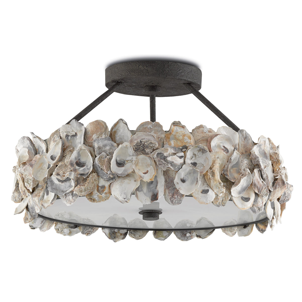Oyster Semi-Flush