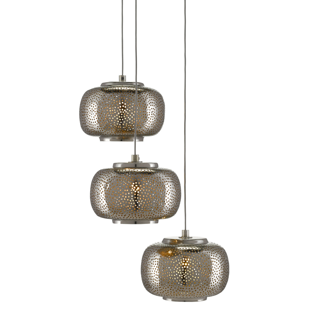 Pepper 3-Light Multi-Drop Pendant