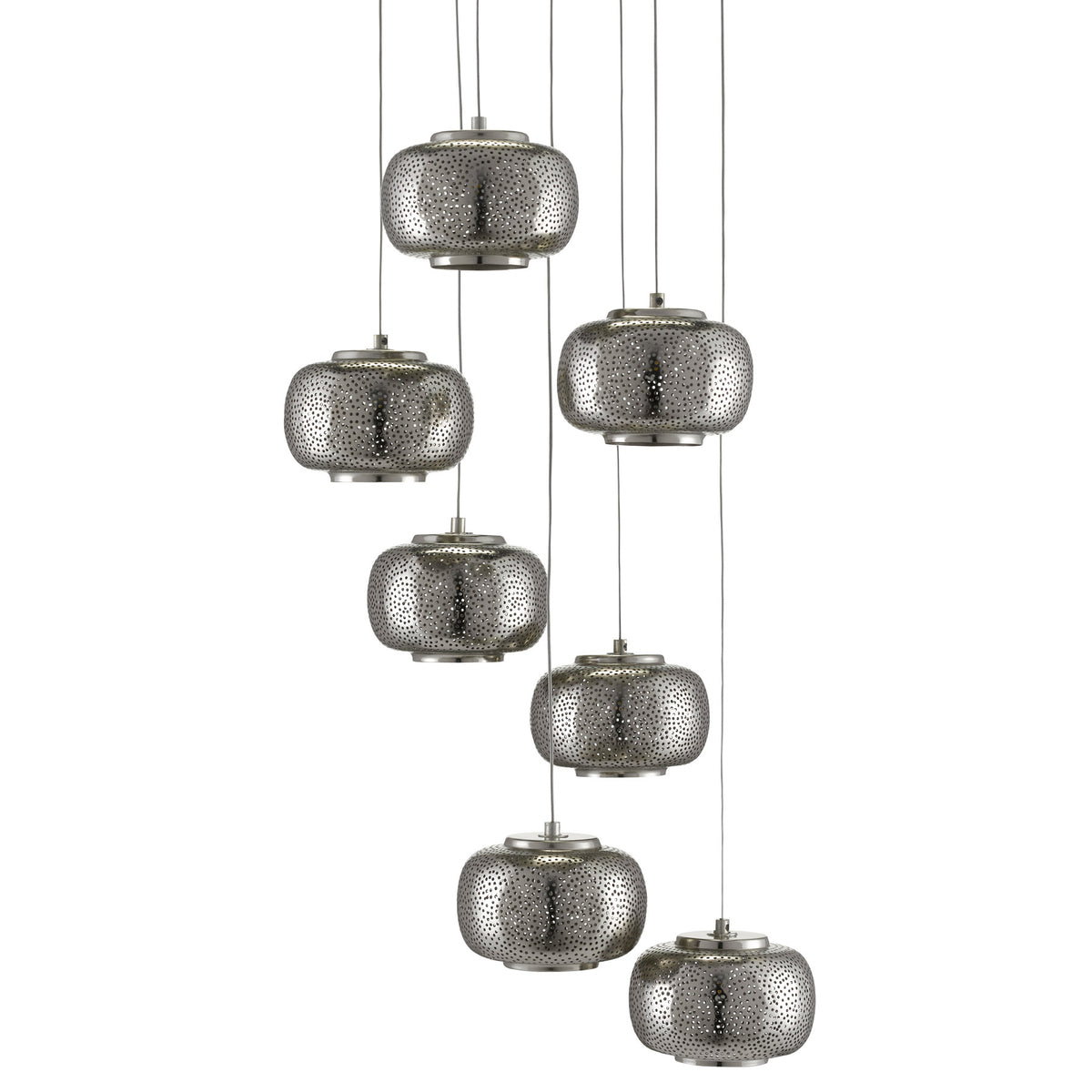 Pepper 7-Light Multi-Drop Pendant
