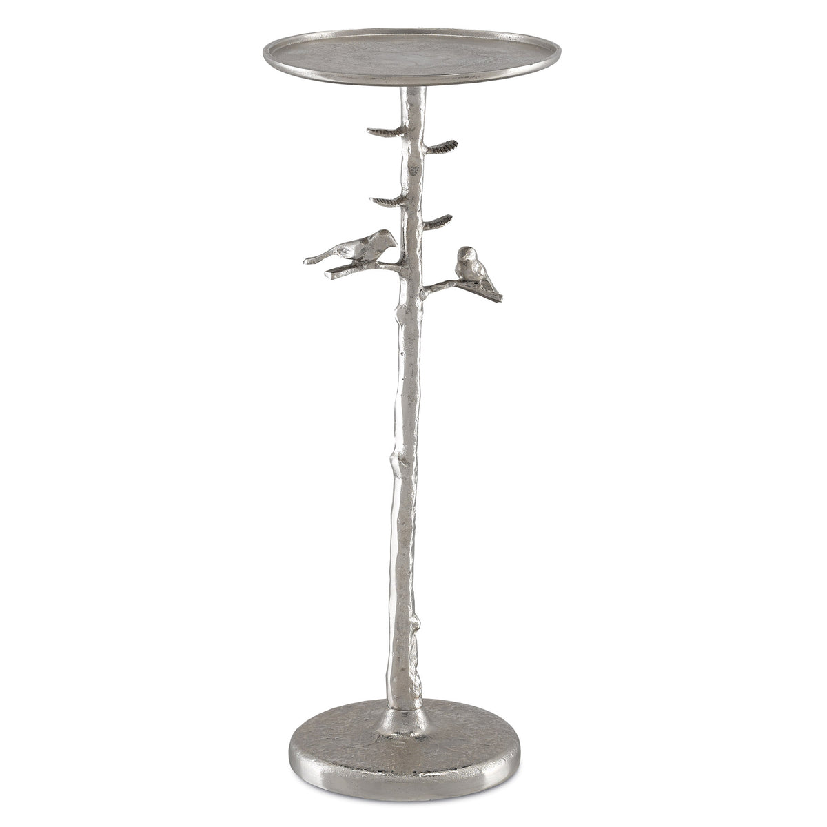 Piaf Silver Drinks Table