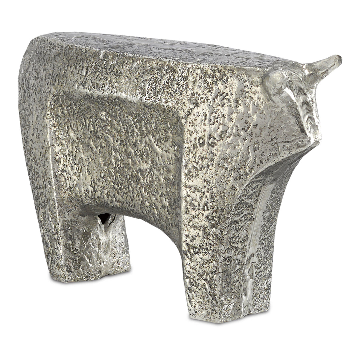 Sampson Silver Large Bull