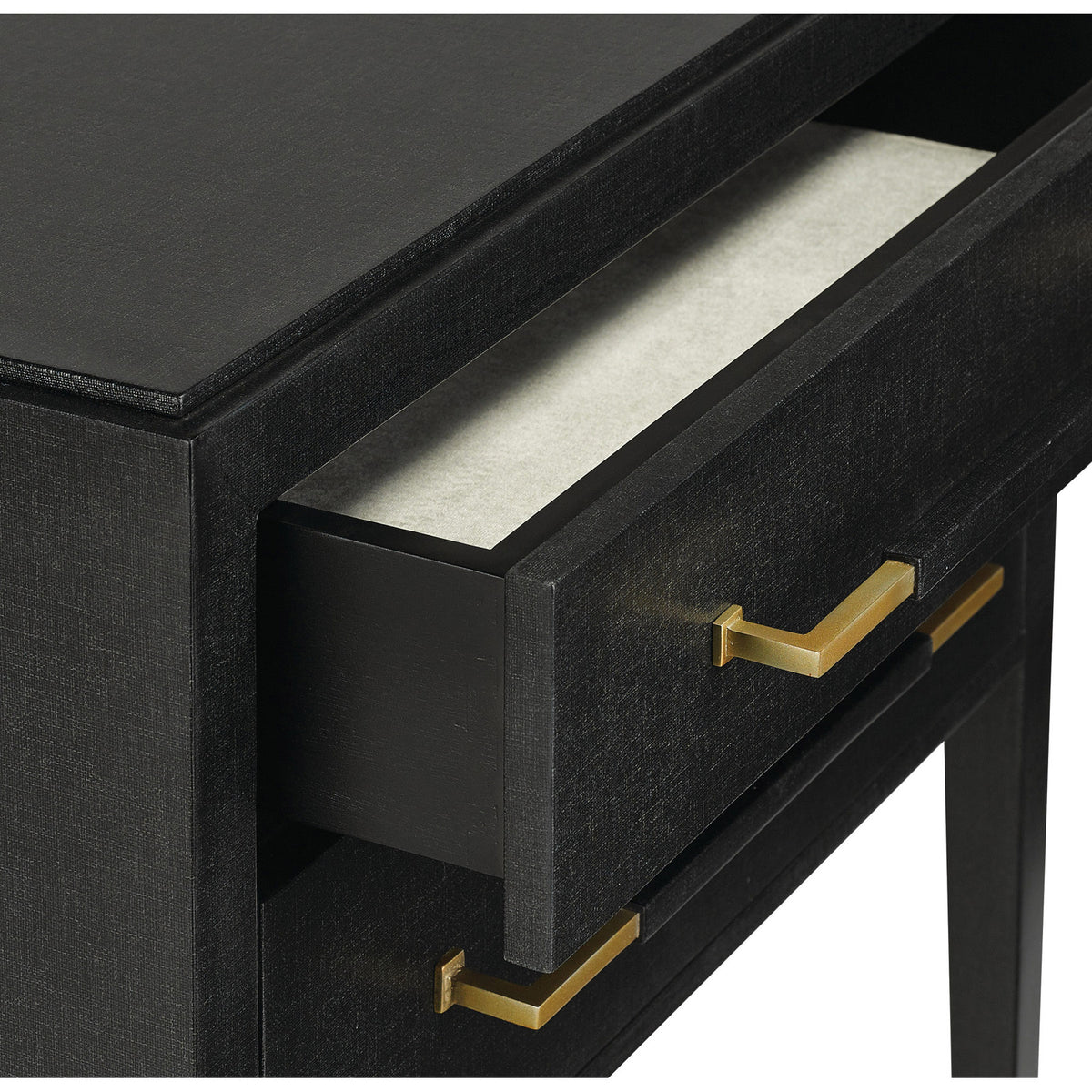 Verona Black Nightstand