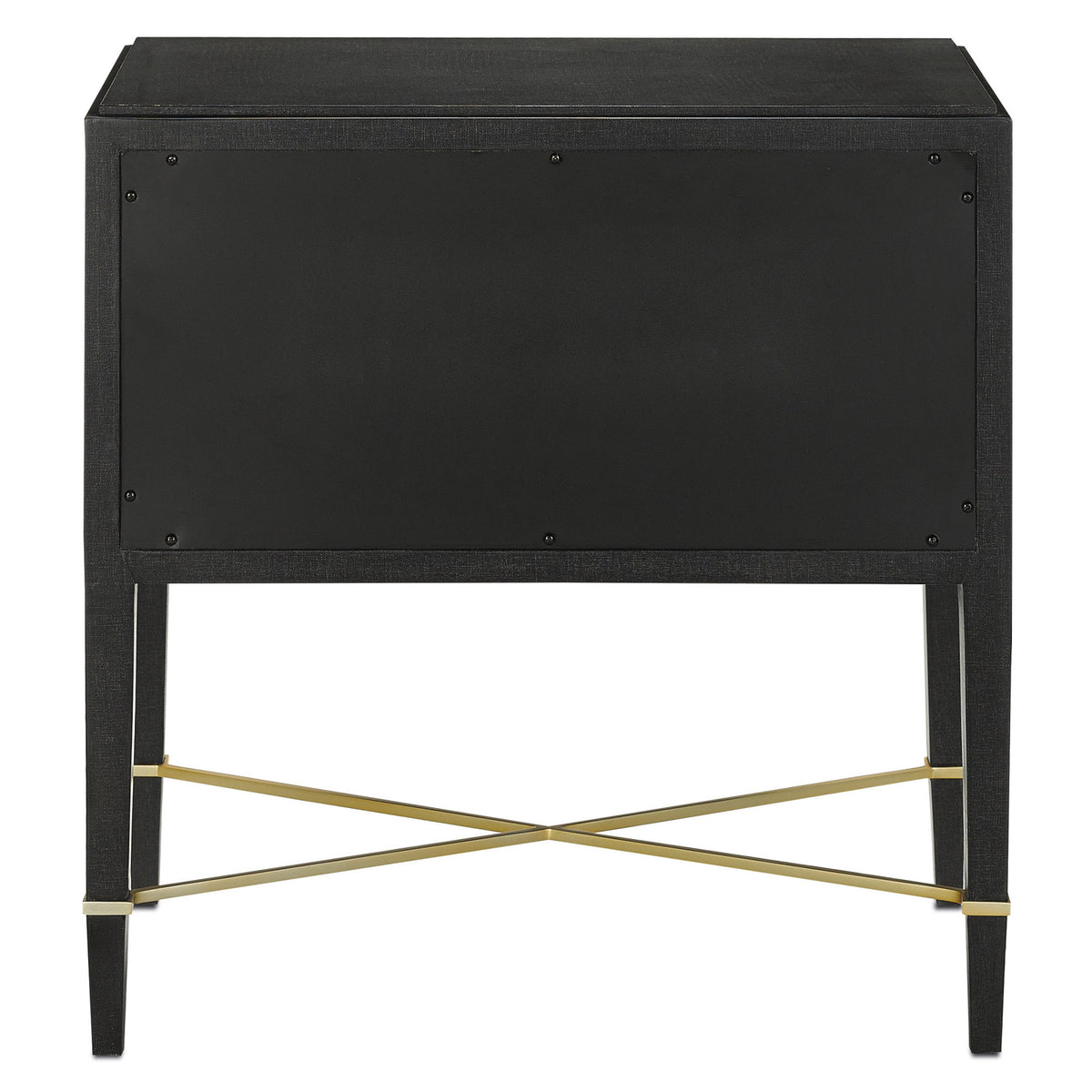 Verona Black Nightstand
