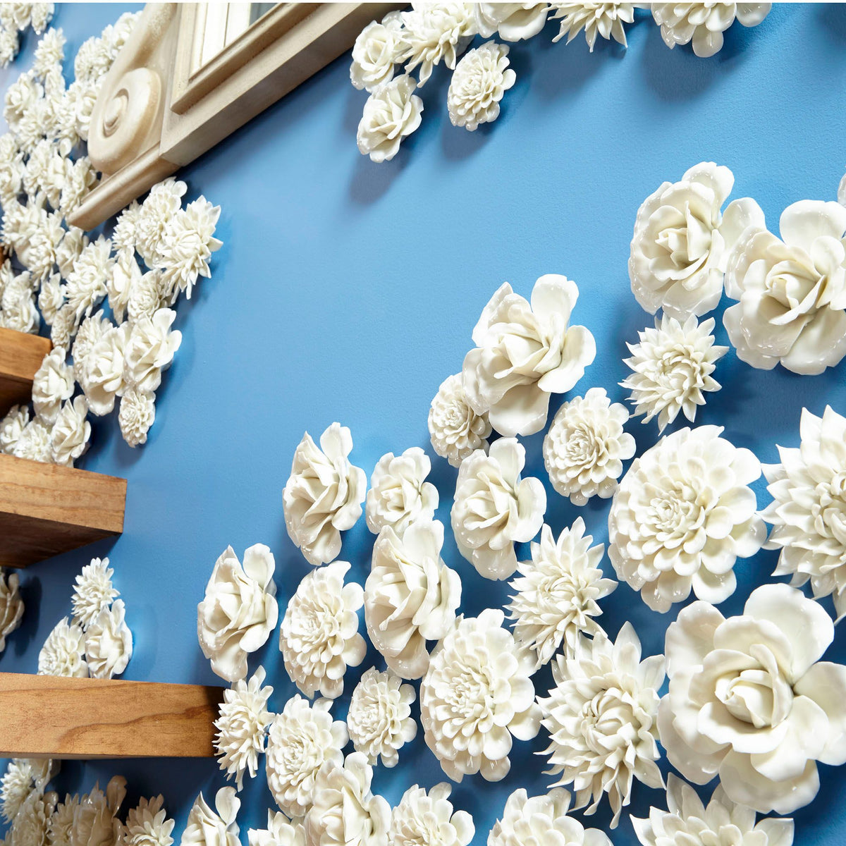 Flourishing Flowers - White
