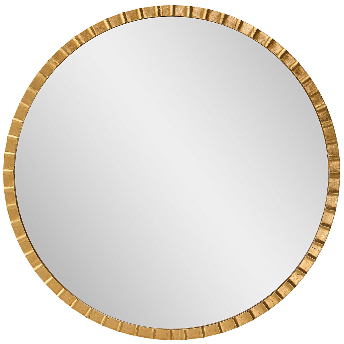 Dandridge Round Industrial Mirror