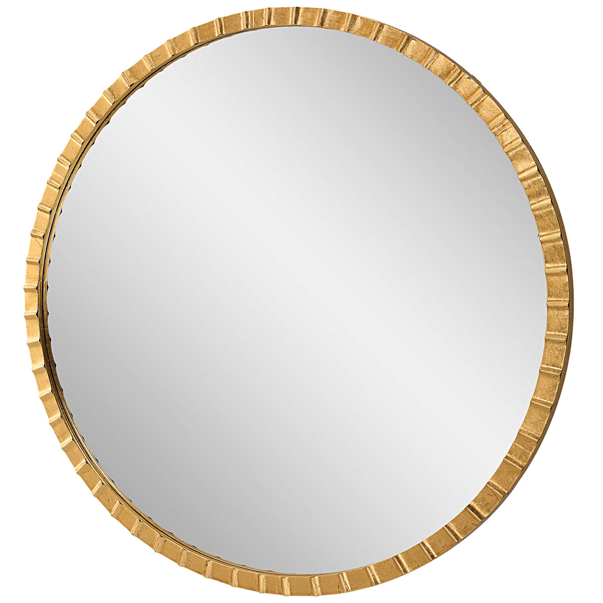Dandridge Round Industrial Mirror