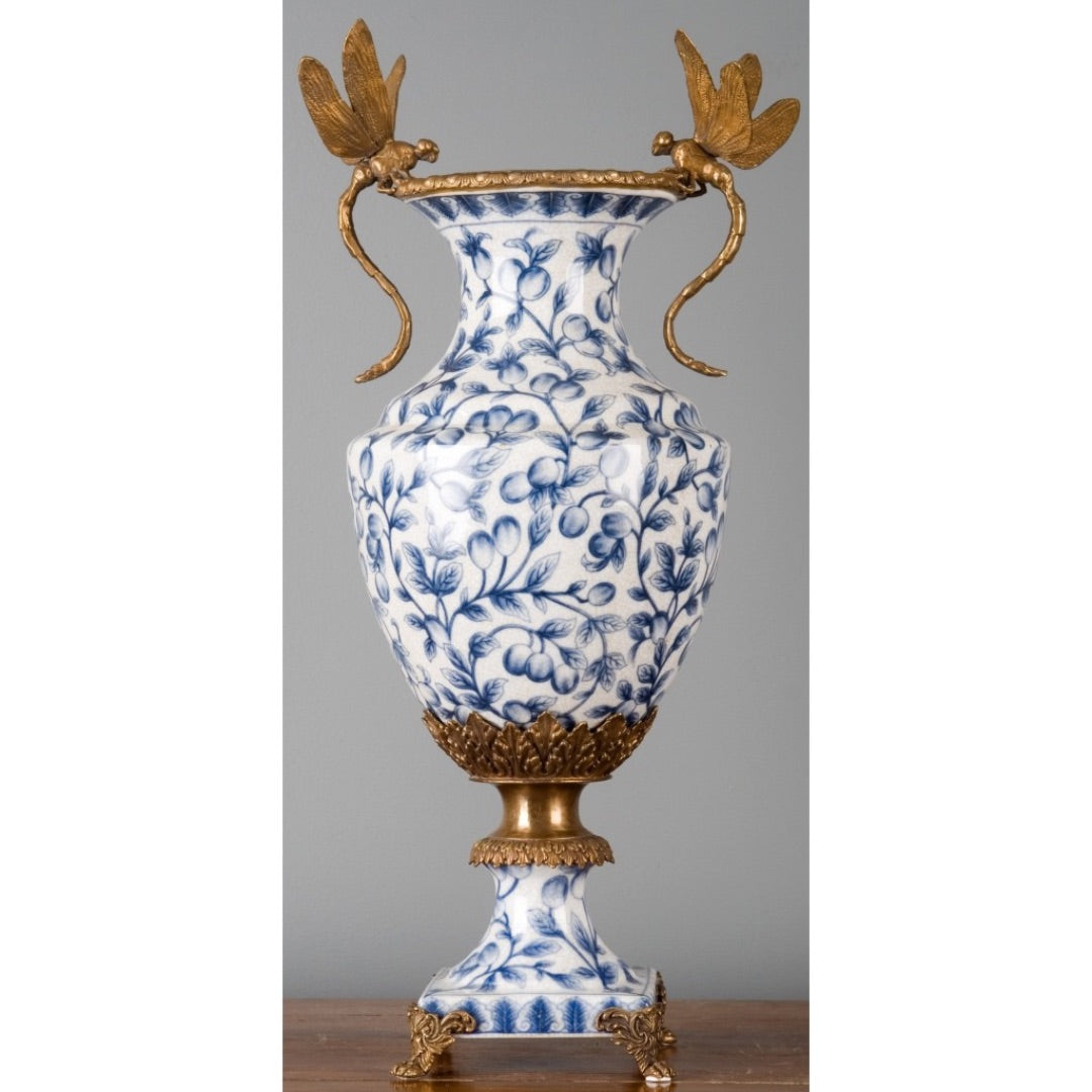 Dragonfly Vase