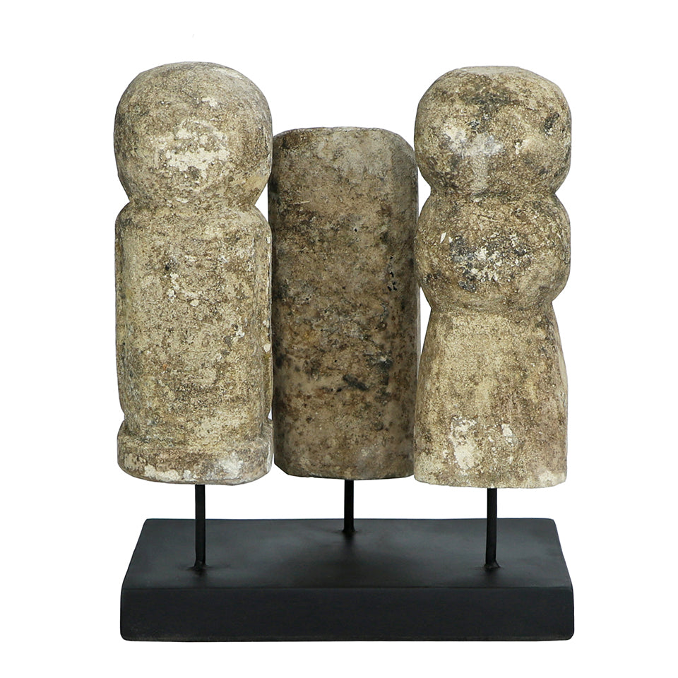 Carved Stone Head