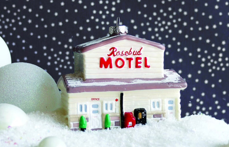 Rosebud Motel Ornament