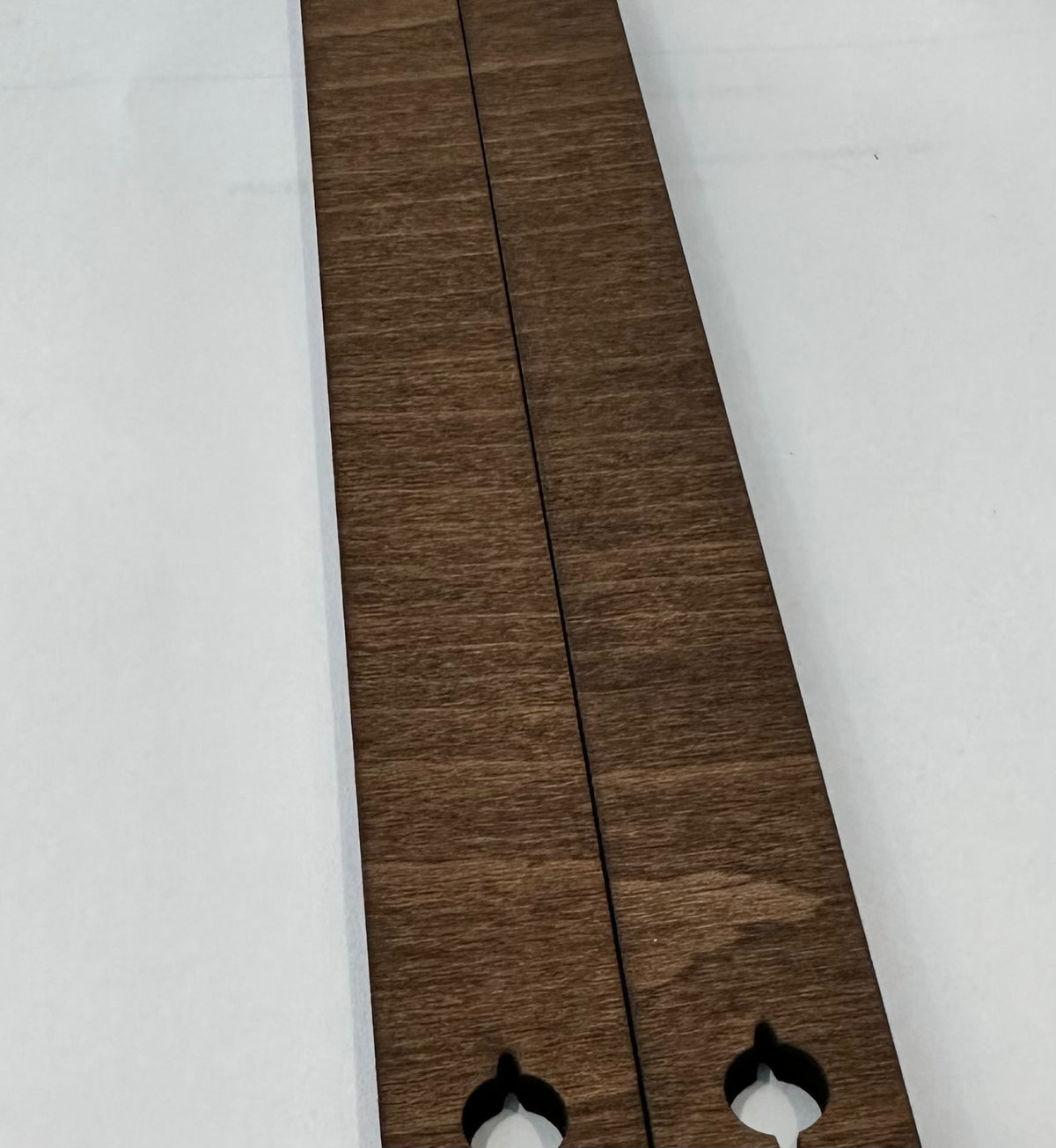 Frameless Wood and Steel Hanger