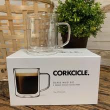 Mug Glass set of 2