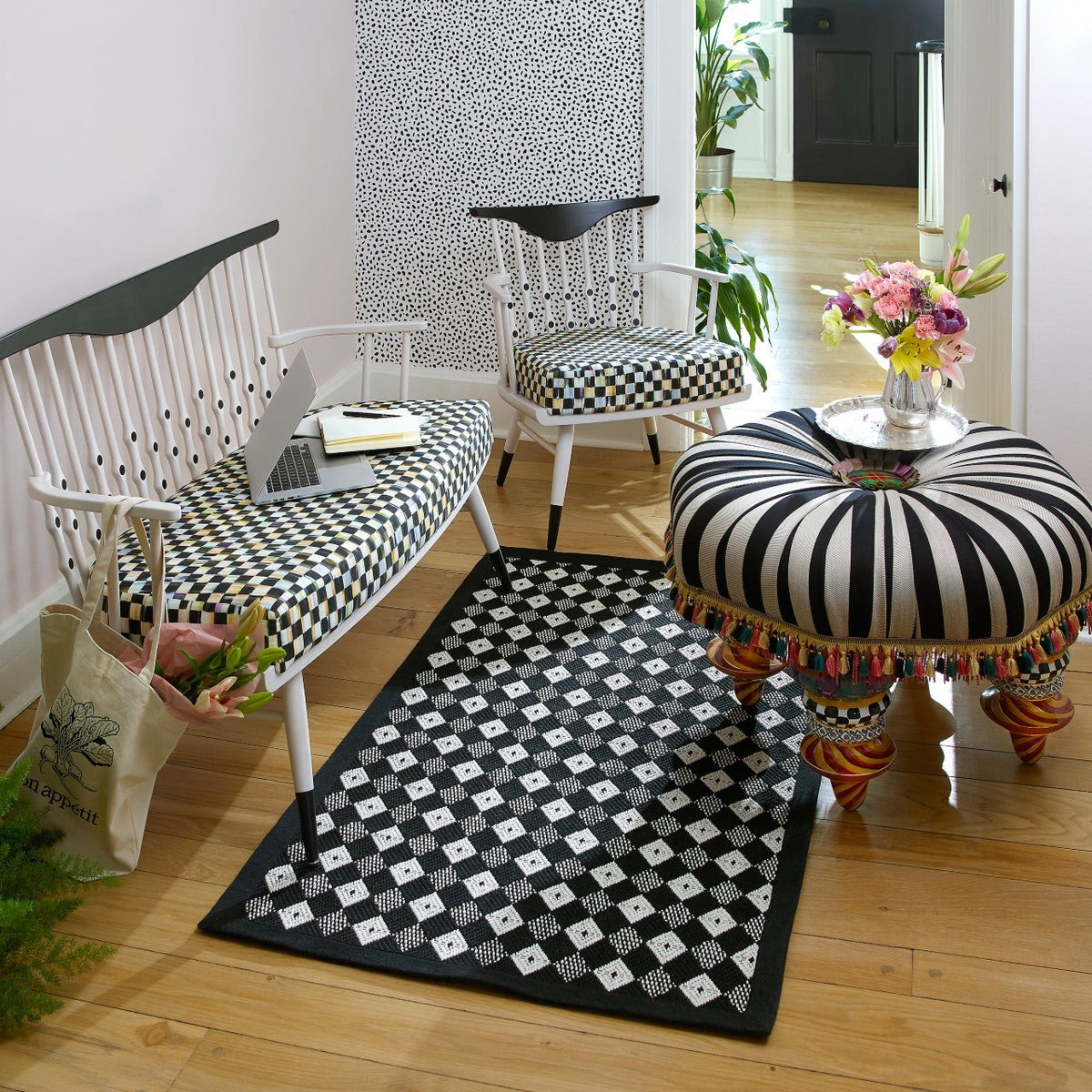 Harlequin Rug - 3 x 5 in