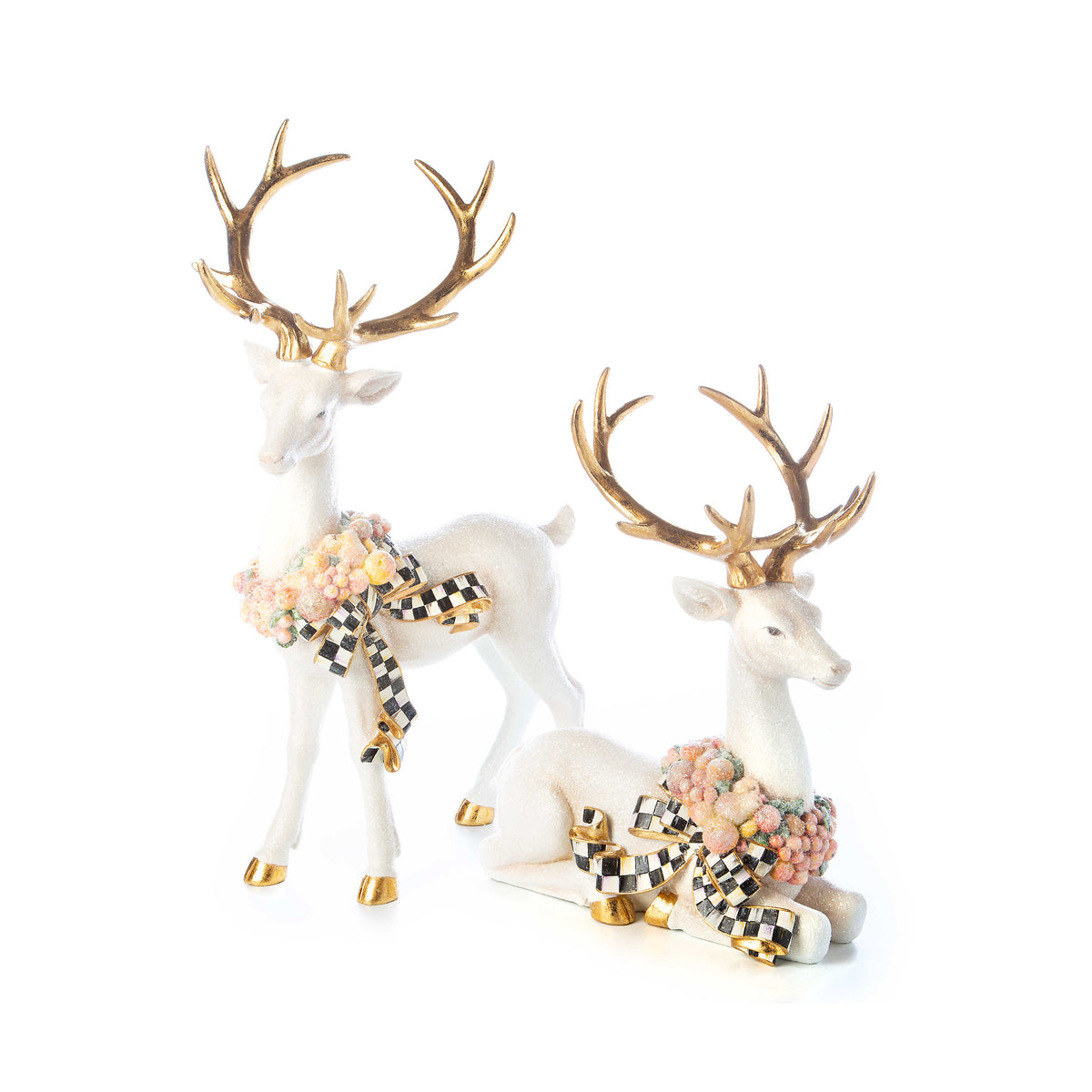 Della Robbia Sugared Deer - Standing