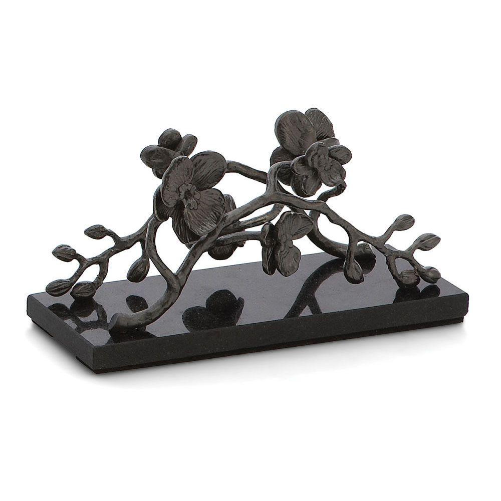 Black Orchid Vertical Napkin Holder