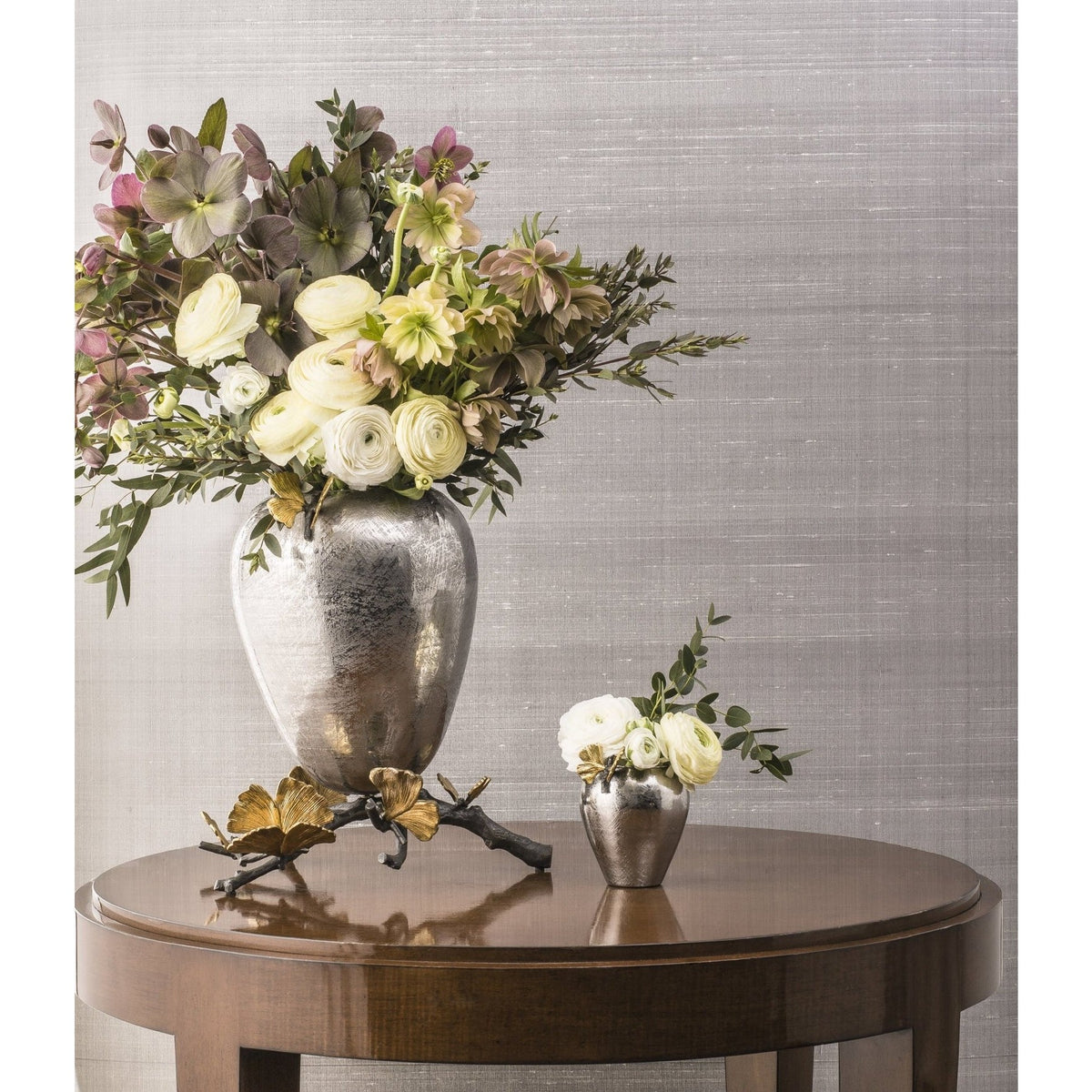 Butterfly Ginkgo Bud Vase