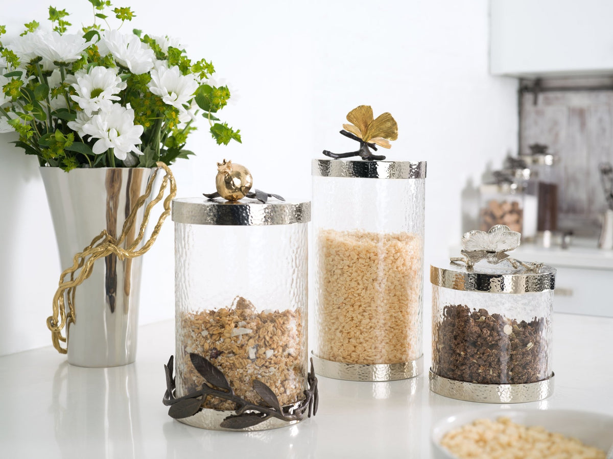 Butterfly Ginkgo Canister