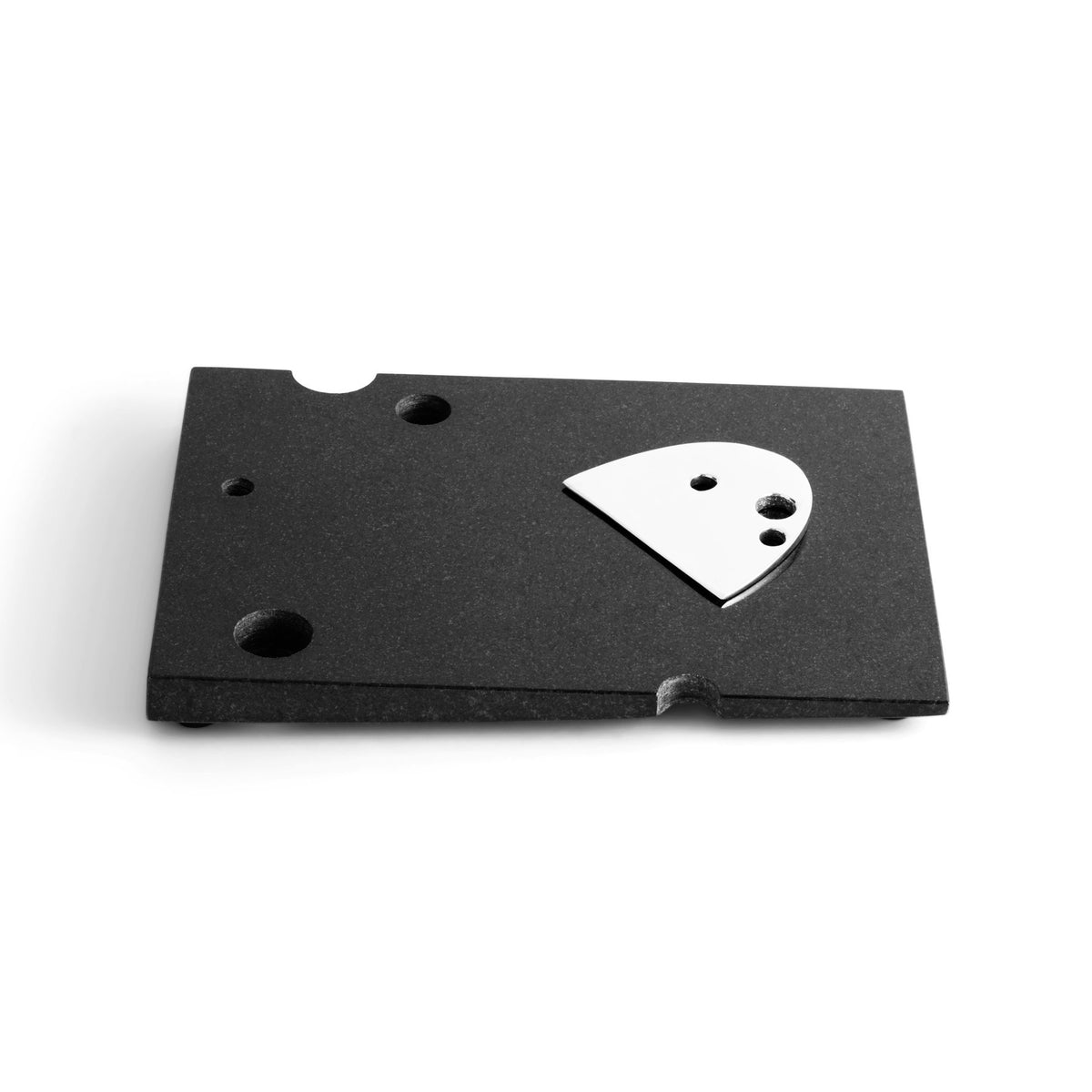 Swiss Cheese Board with Knife