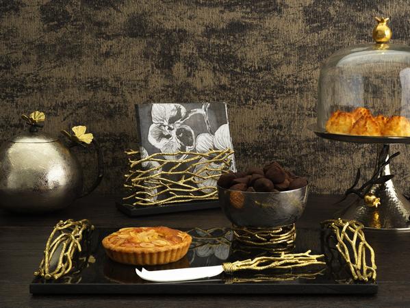 Twig Gold Vertical Napkin Holder