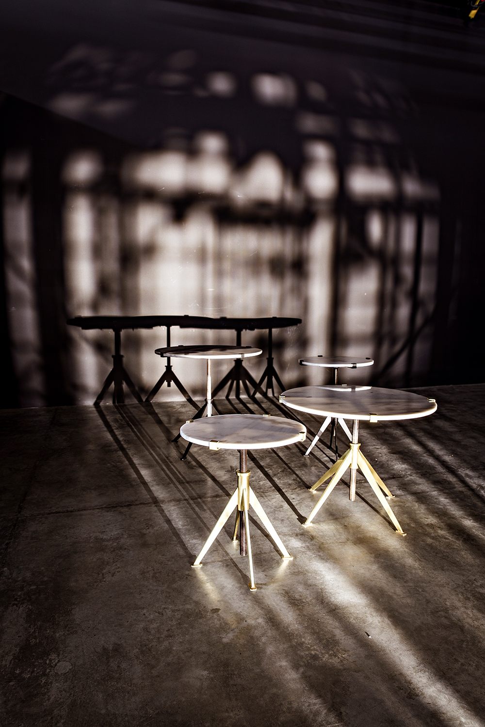 Edith Adjustable Side Table