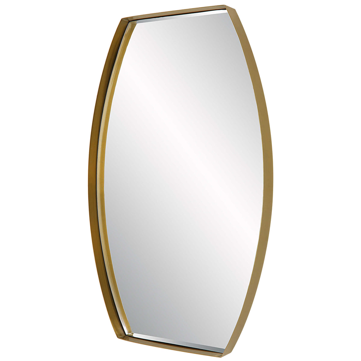 Portal Modern Brass Mirror