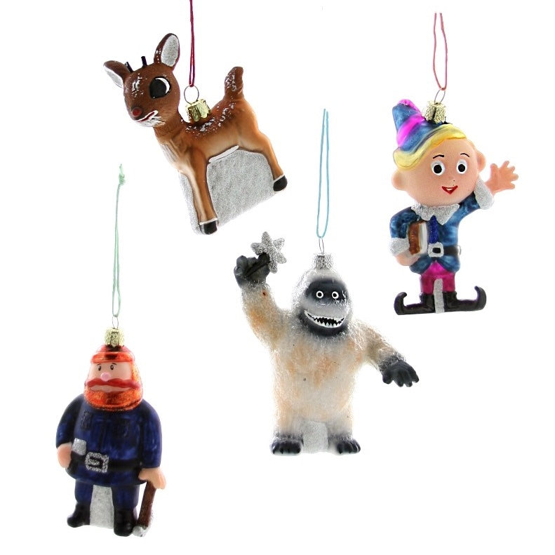 Retro Rudolph Characters Ornament