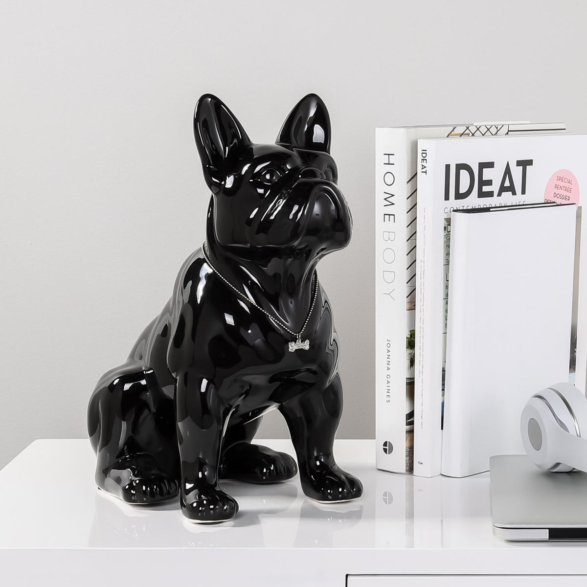 Sitting French Bulldog