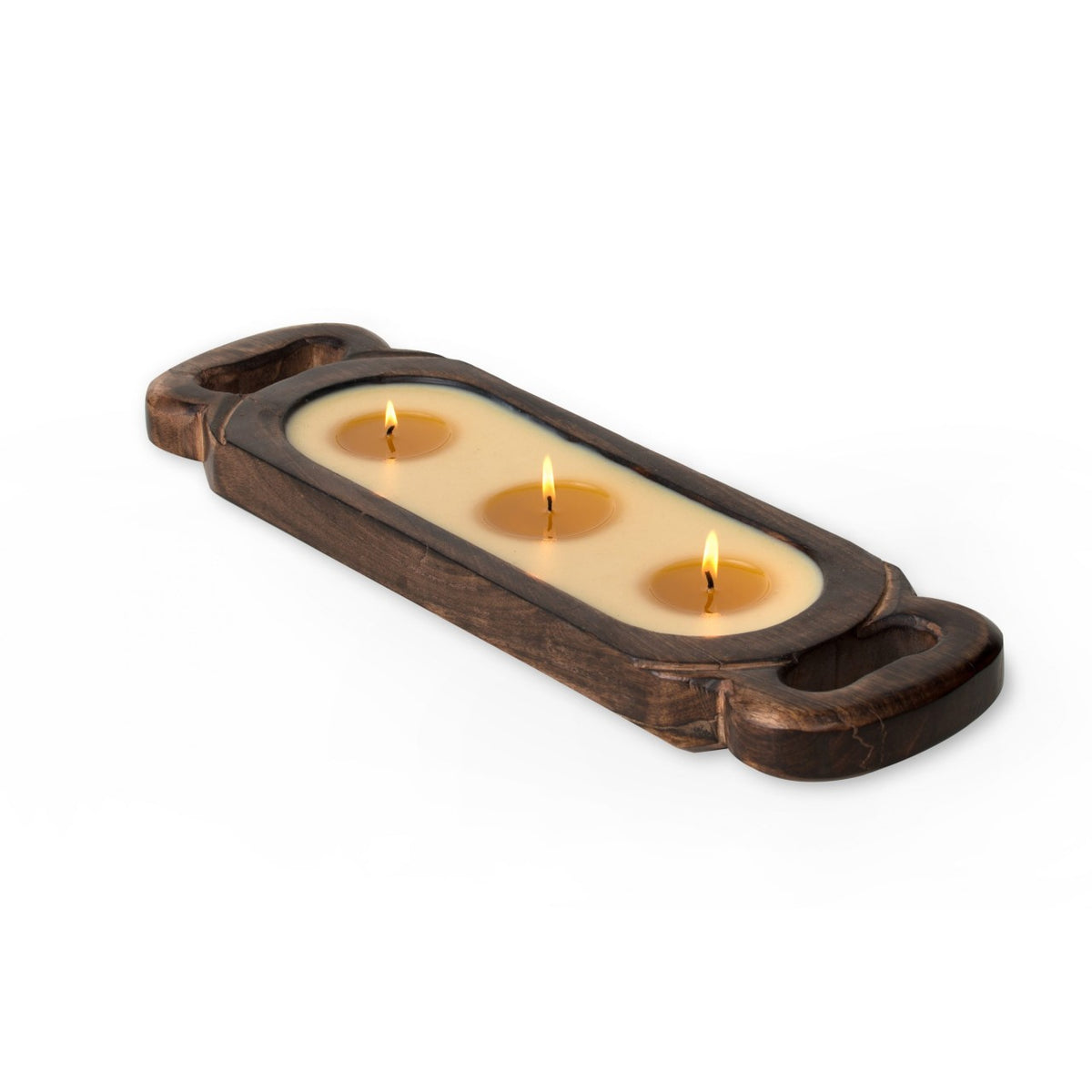 Wooden Tray Small - Himalayan Candle