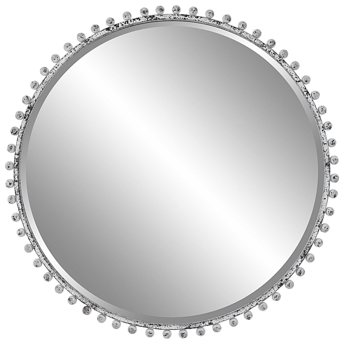 Taza Round Iron Mirror