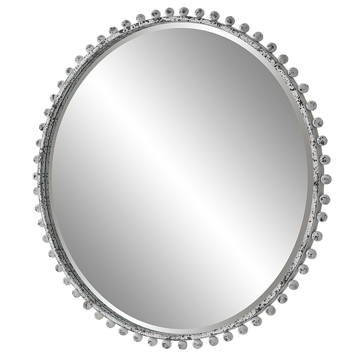 Taza Round Iron Mirror