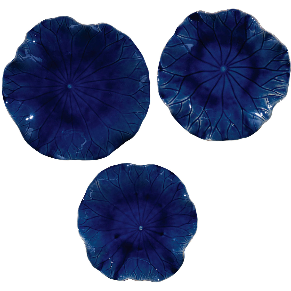 Abella Ceramic Wall Decor, S/3