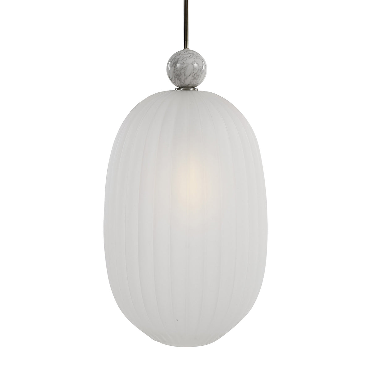 Crme Oversized 1 Light Pendant