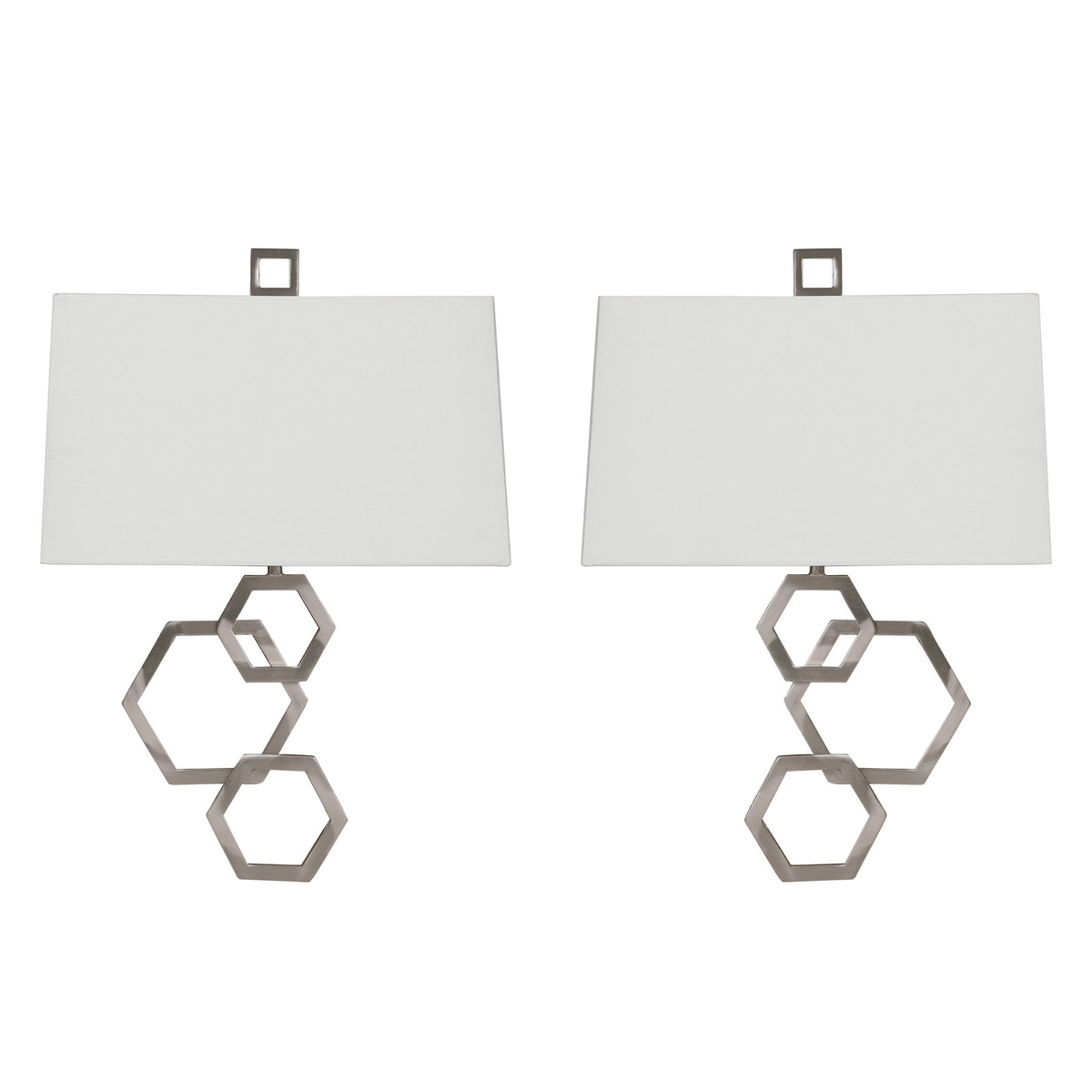Deseret Nickel 2 Light Sconce S/2